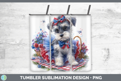 GorgeousDogs 04 Patriotic Tumbler design.