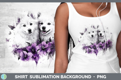 GorgeousDogs 04 Purple Drips Shirt design.
