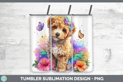 GorgeousDogs 04 Rainbow Summer Tumbler design.