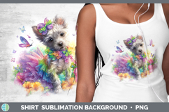 GorgeousDogs 04 Rainbow Summer Shirt design.