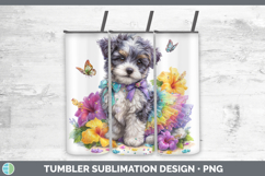 GorgeousDogs 04 Rainbow Summer Tumbler design.