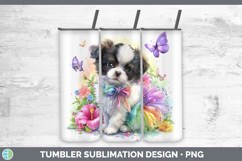 GorgeousDogs 04 Rainbow Summer Tumbler design.