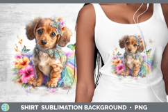 GorgeousDogs 04 Rainbow Summer Shirt design.