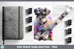 GorgeousDogs 04 Rainbow Summer Pen Wrap design.