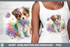 GorgeousDogs 04 Rainbow Summer Shirt design.
