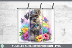 GorgeousDogs 04 Rainbow Summer Tumbler design.