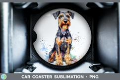 GorgeousDogs 04 Splash Car Coaster design.