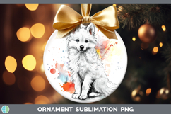 GorgeousDogs 04 Splash Ornament design.