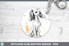 GorgeousDogs 04 Splash Keychain design.