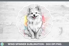 GorgeousDogs 04 Splash Wind Spinner design.