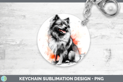 GorgeousDogs 04 Splash Keychain design.