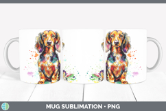 GorgeousDogs 04 Splash Mug Wrap design.