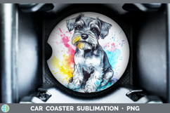 GorgeousDogs 04 Splash Car Coaster design.