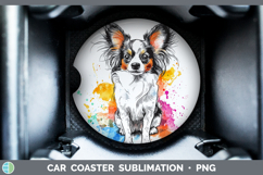 GorgeousDogs 04 Splash Car Coaster design.