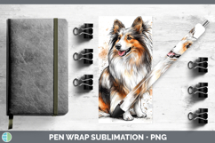 GorgeousDogs 04 Splash Pen Wrap design.