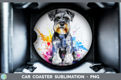 GorgeousDogs 04 Splash Car Coaster design.