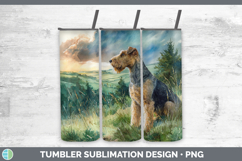 GorgeousDogs 04 Sunset Tumbler design.