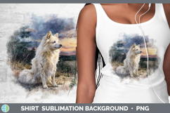 GorgeousDogs 04 Sunset Shirt design.