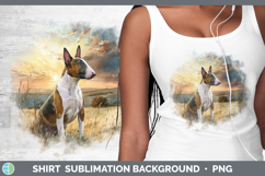 GorgeousDogs 04 Sunset Shirt design.