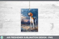 GorgeousDogs 04 Sunset Air Freshener design.