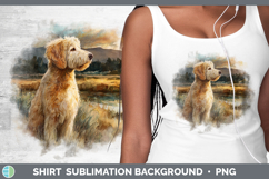 GorgeousDogs 04 Sunset Shirt design.