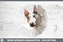 GorgeousDogs 04 Tree Peek Wind Spinner design.