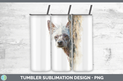 GorgeousDogs 04 Tree Peek Tumbler design.