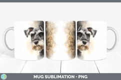 GorgeousDogs 04 Tree Peek Mug Wrap design.