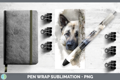 GorgeousDogs 04 Tree Peek Pen Wrap design.