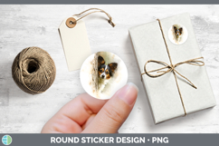 GorgeousDogs 04 Tree Peek Stickers design.