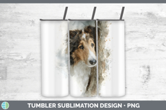 GorgeousDogs 04 Tree Peek Tumbler design.