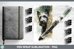 GorgeousDogs 04 Tree Peek Pen Wrap design.