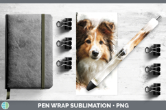 GorgeousDogs 04 Tree Peek Pen Wrap design.