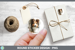 GorgeousDogs 04 Tree Peek Stickers design.