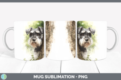 GorgeousDogs 04 Tree Peek Mug Wrap design.
