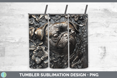 GorgeousDogs 05 Copper Relief Tumbler design.