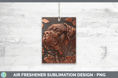 GorgeousDogs 05 Copper Relief Air Freshener design.