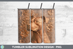 GorgeousDogs 05 Copper Relief Tumbler design.