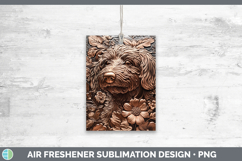 GorgeousDogs 05 Copper Relief Air Freshener design.
