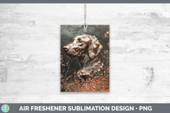 GorgeousDogs 05 Copper Relief Air Freshener design.
