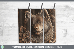 GorgeousDogs 05 Copper Relief Tumbler design.