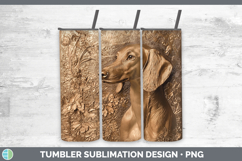GorgeousDogs 05 Copper Relief Tumbler design.