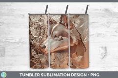 GorgeousDogs 05 Copper Relief Tumbler design.