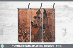 GorgeousDogs 05 Copper Relief Tumbler design.
