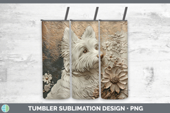 GorgeousDogs 05 Copper Relief Tumbler design.