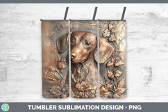 GorgeousDogs 05 Copper Relief Tumbler design.