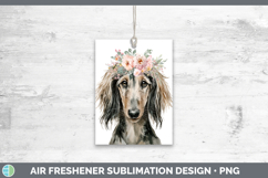 GorgeousDogs 05 Floral Crown Air Freshener design.