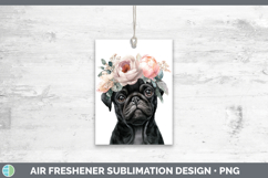 GorgeousDogs 05 Floral Crown Air Freshener design.