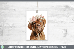 GorgeousDogs 05 Floral Crown Air Freshener design.