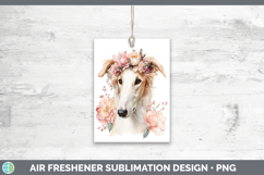 GorgeousDogs 05 Floral Crown Air Freshener design.